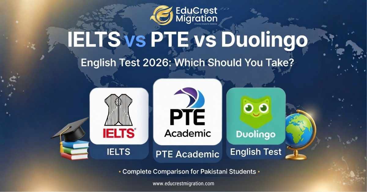 IELTS vs PTE vs Duolingo English Test 2026 Which Should You Take