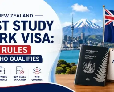 New Zealand Post Study Work Visa