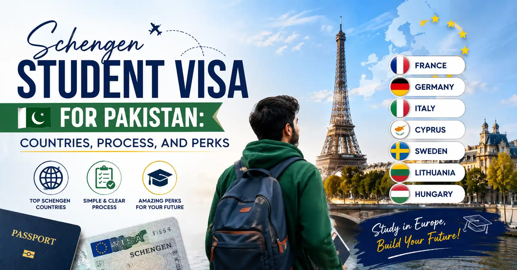 Schengen Student Visa for Pakistan