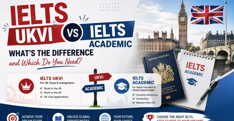 IELTS UKVI vs IELTS Academic